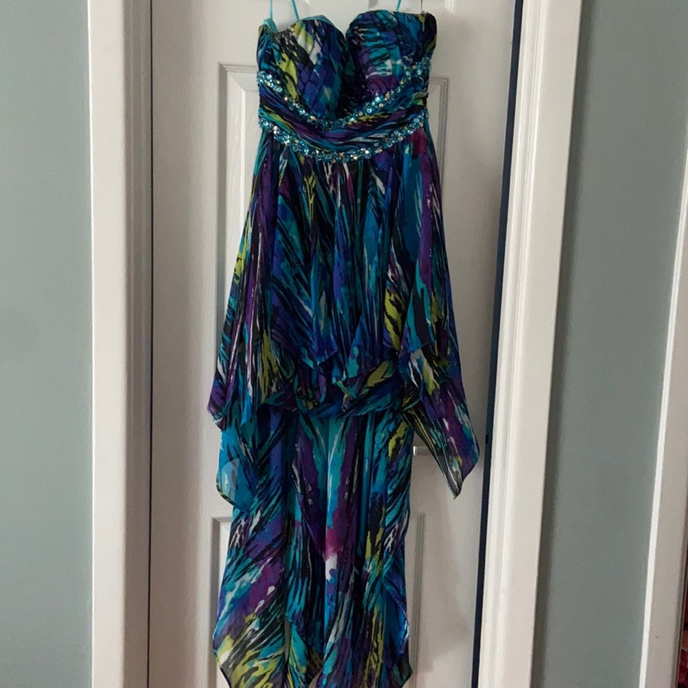 Short in the front long in the back dress
